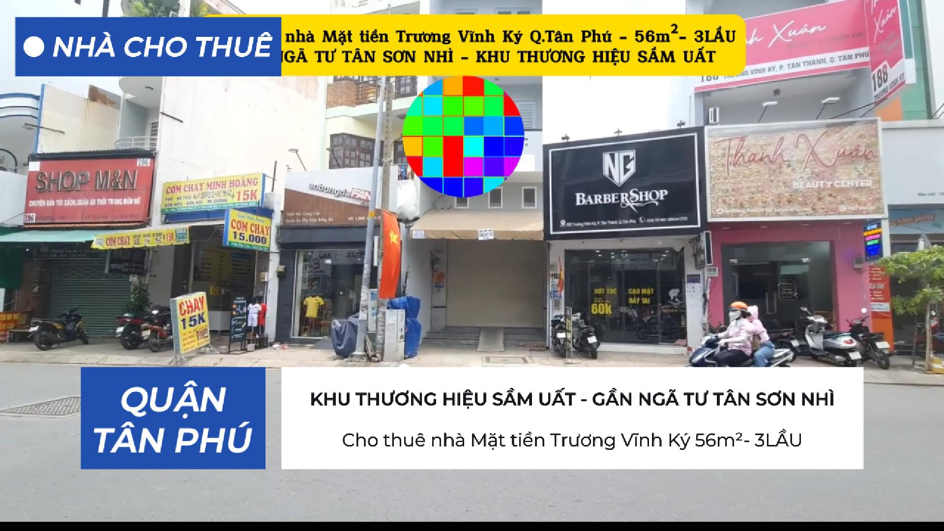 Cho thuê nhà Mặt tiền Trương Vĩnh Ký 56m²- 3LẦU- KHU THƯƠNG HIỆU SẦM UẤT - Ảnh chính